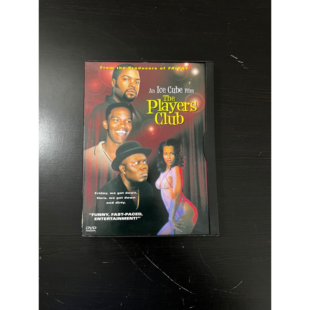 The Players Club DVD 1998 Ice Cube Bernie Mac Jamie Foxx New Line Cinema R Rated